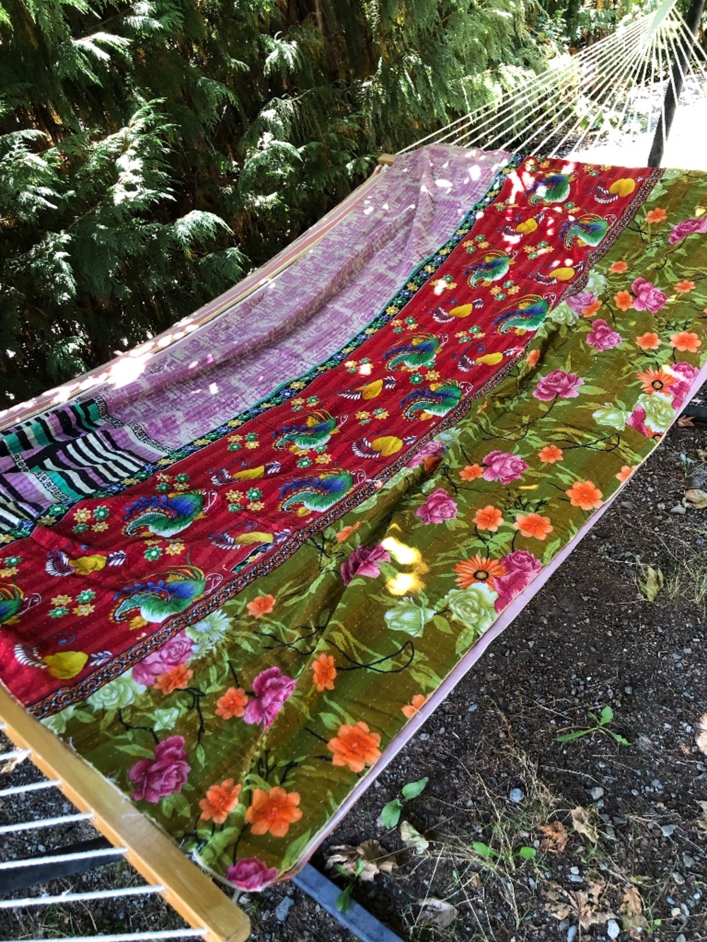 Kantha Bae Cotton Blanket